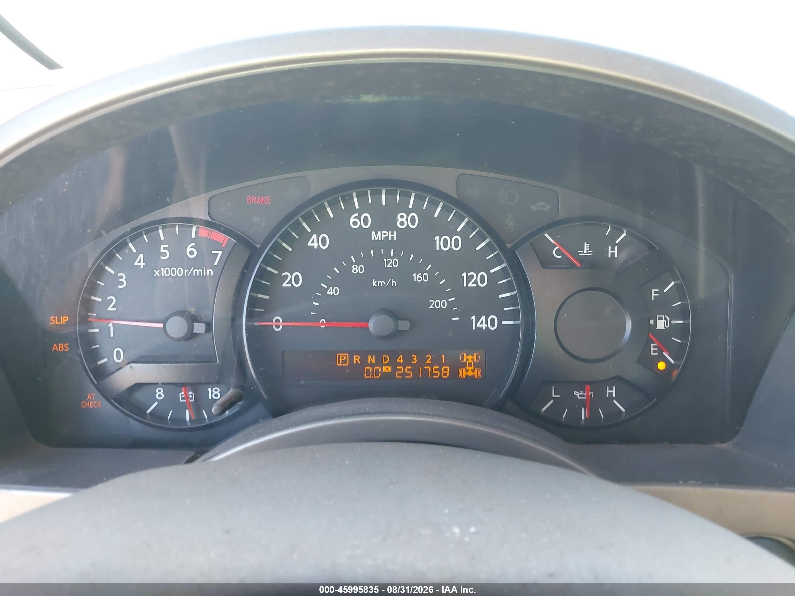 2005 Nissan Titan Se Beige vin: 1N6AA06B35N540721