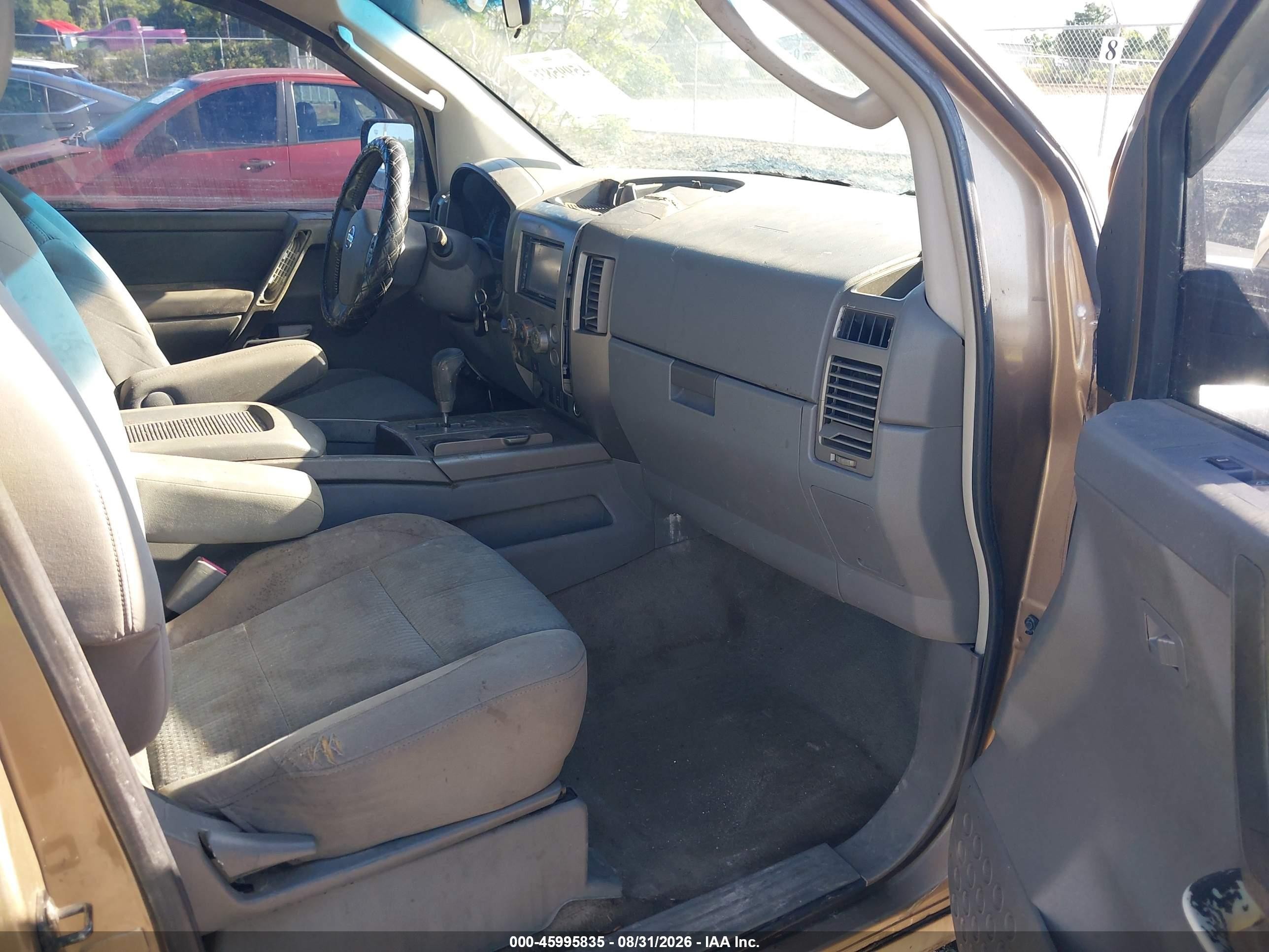 2005 Nissan Titan Se Beige vin: 1N6AA06B35N540721