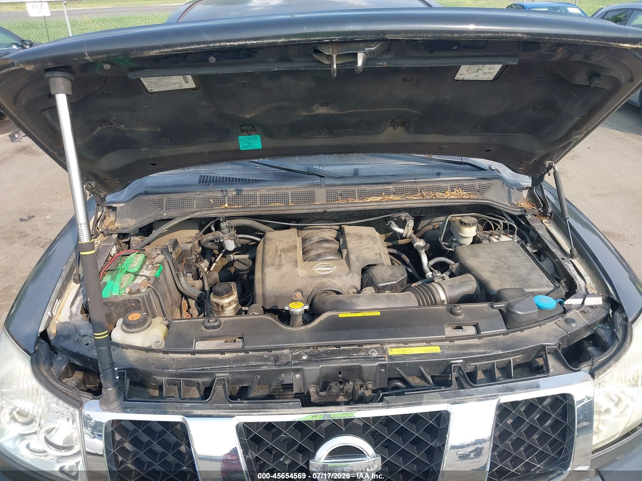 2004 Nissan Titan Xe Gray vin: 1N6AA06B44N551192