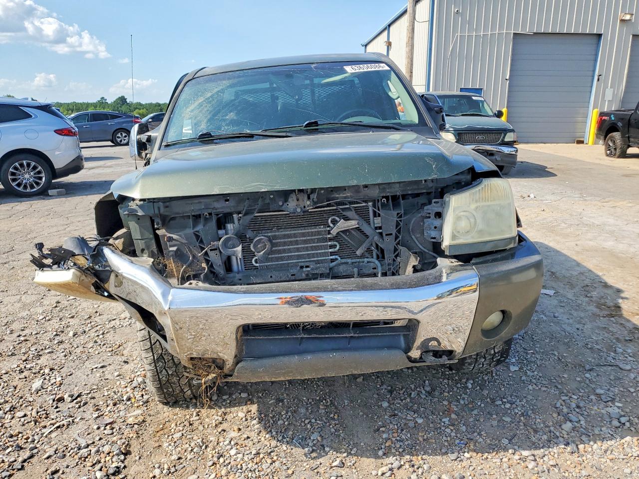 2004 Nissan Titan Xe Green vin: 1N6AA06B44N569465