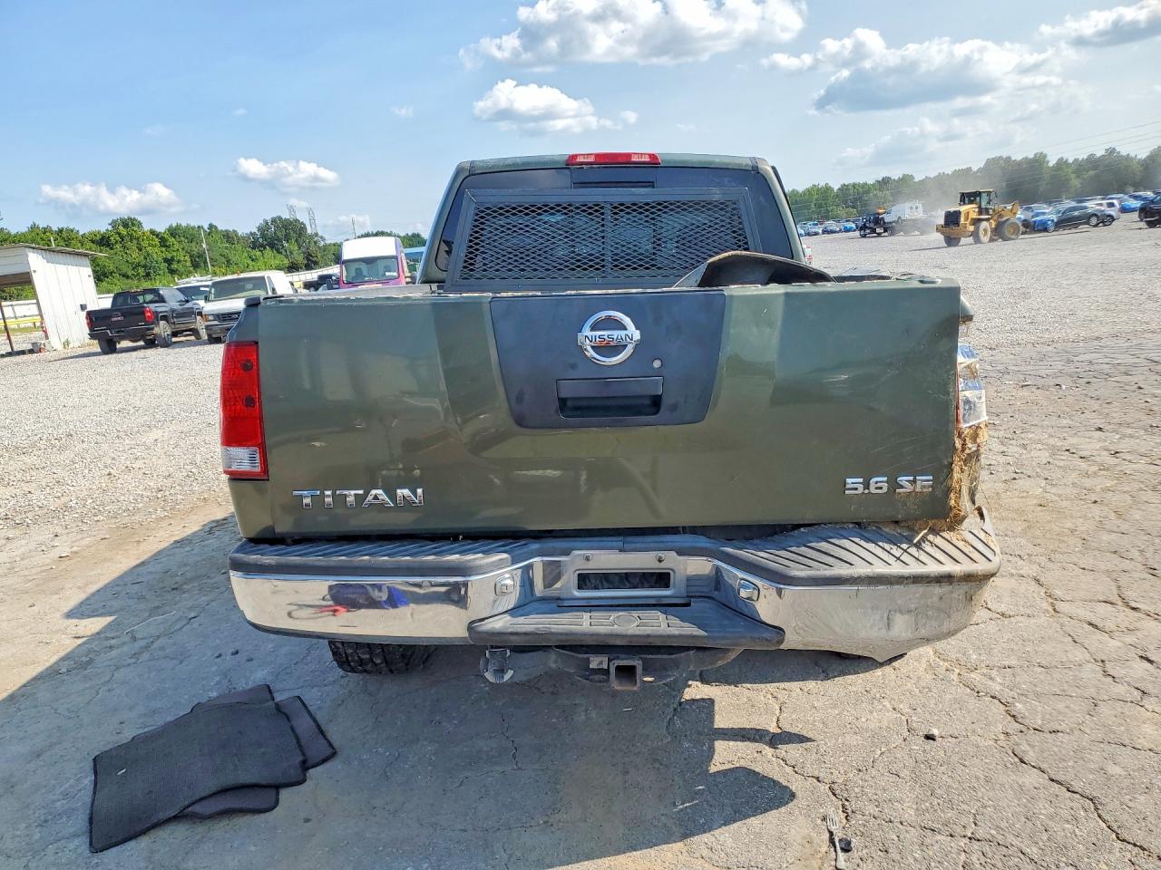 2004 Nissan Titan Xe Green vin: 1N6AA06B44N569465