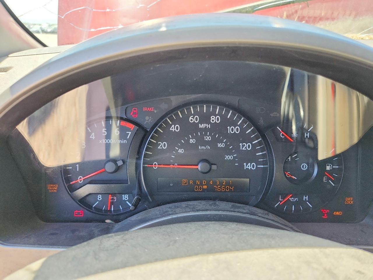 2006 Nissan Titan Xe Red vin: 1N6AA06B66N546952