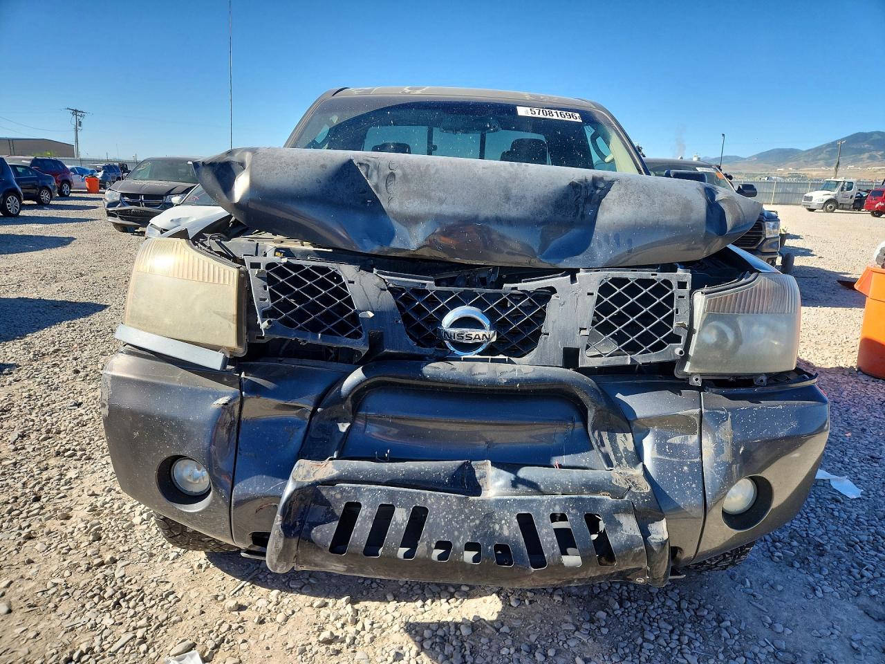 2004 Nissan Titan Xe Charcoal vin: 1N6AA06B74N566026