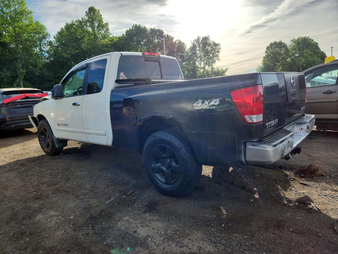 2006 Nissan Titan Xe White vin: 1N6AA06B76N537855