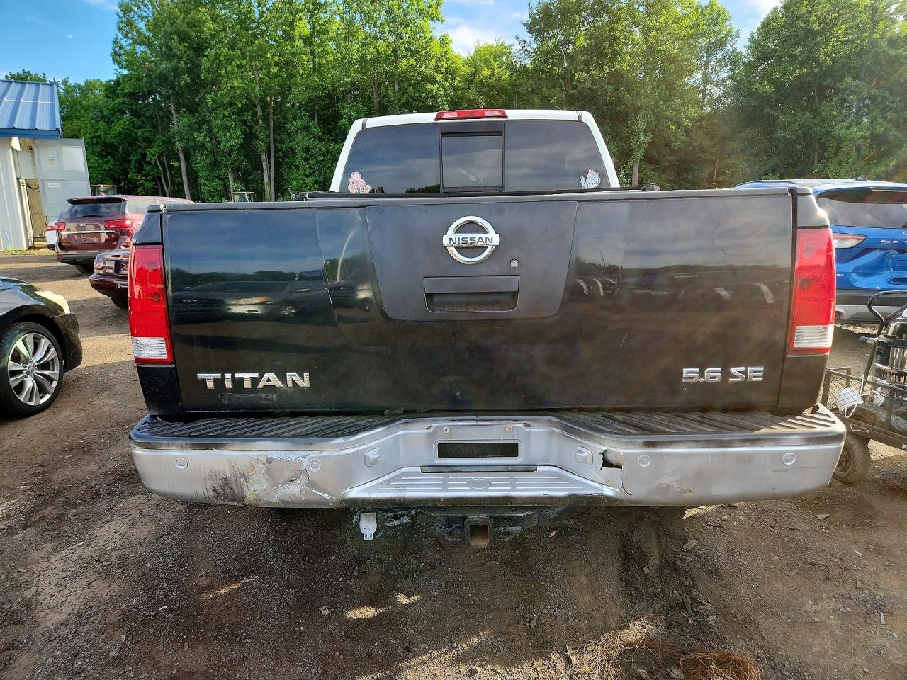 2006 Nissan Titan Xe White vin: 1N6AA06B76N537855