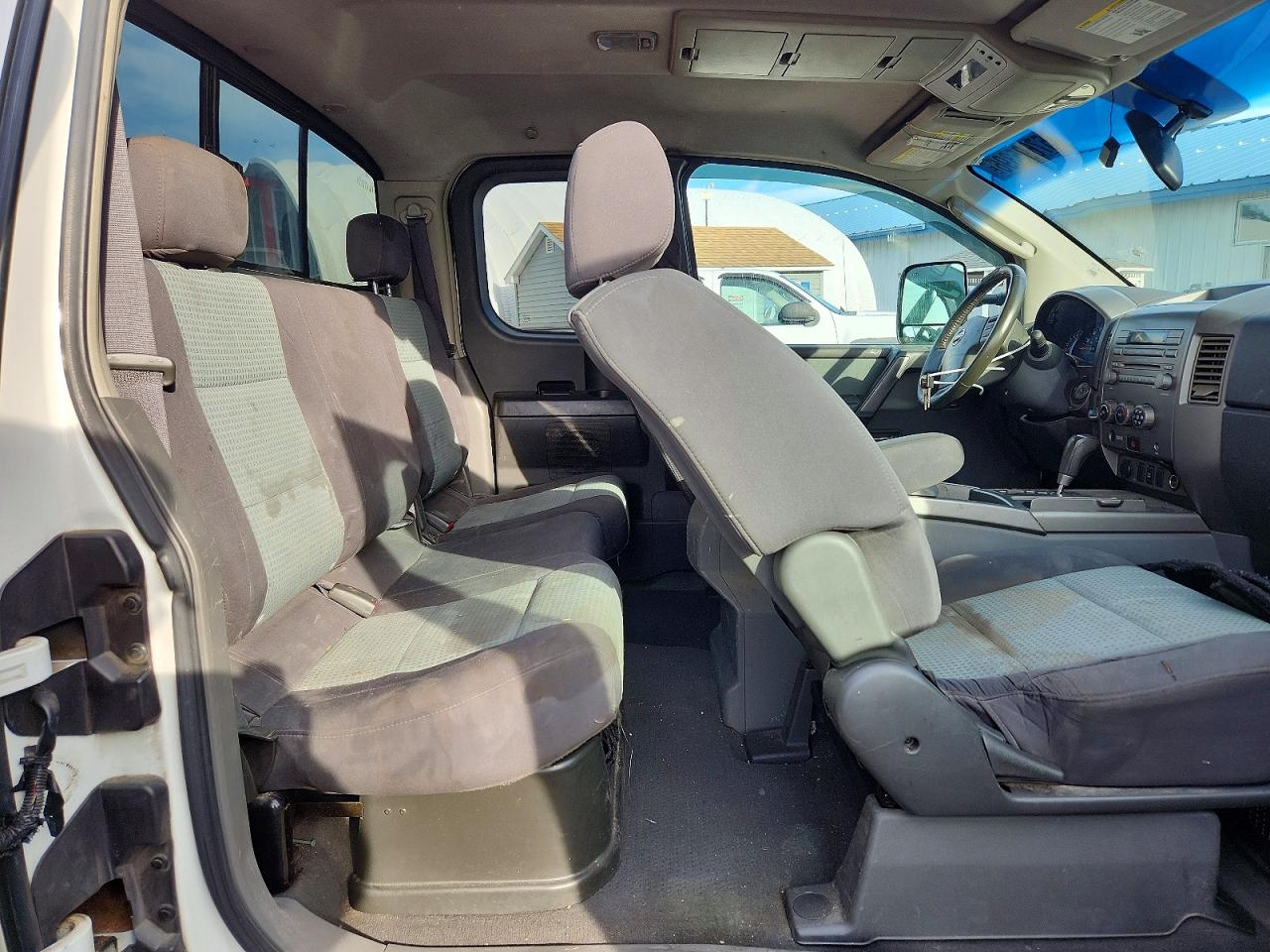 2006 Nissan Titan Xe White vin: 1N6AA06B76N537855
