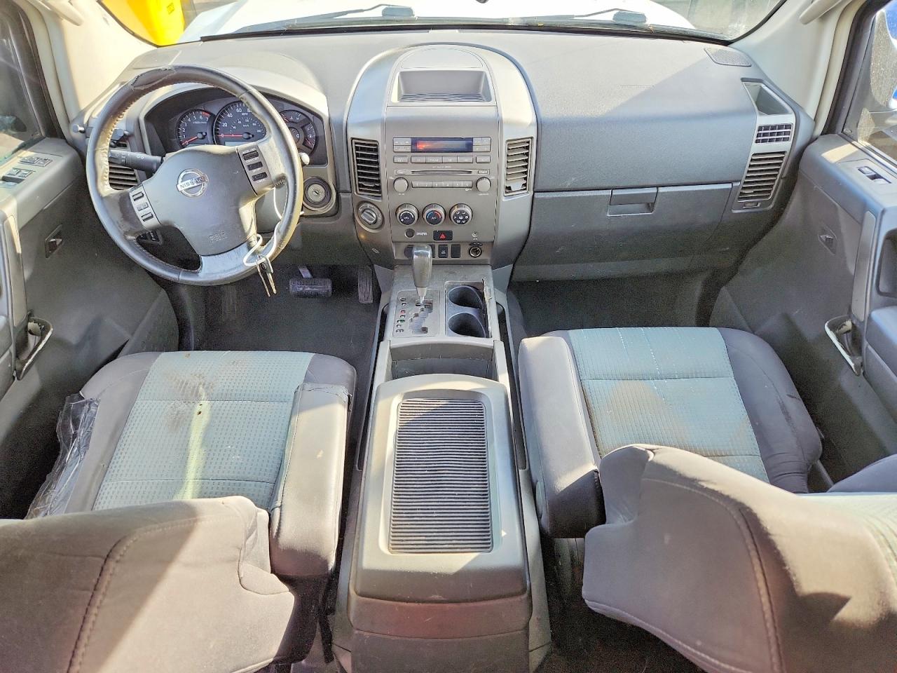 2006 Nissan Titan Xe White vin: 1N6AA06B76N537855