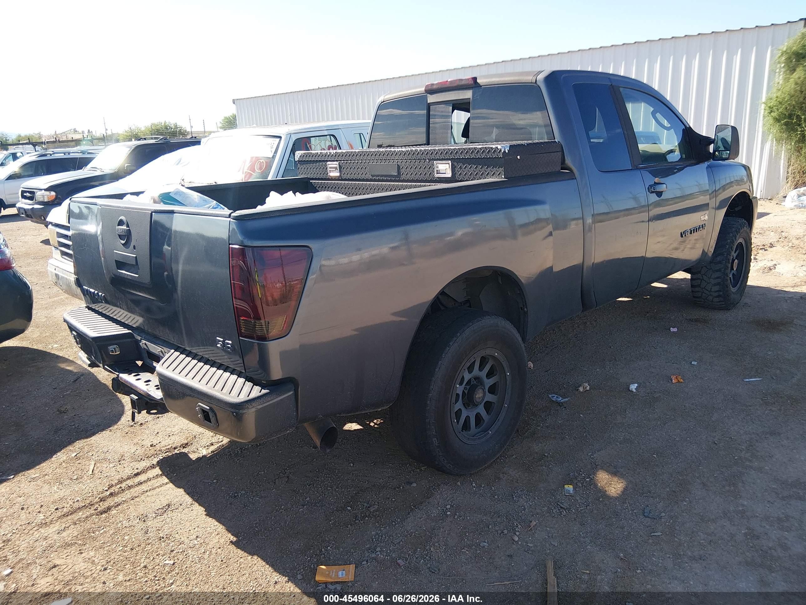 2006 Nissan Titan Xe Black vin: 1N6AA06B76N555546