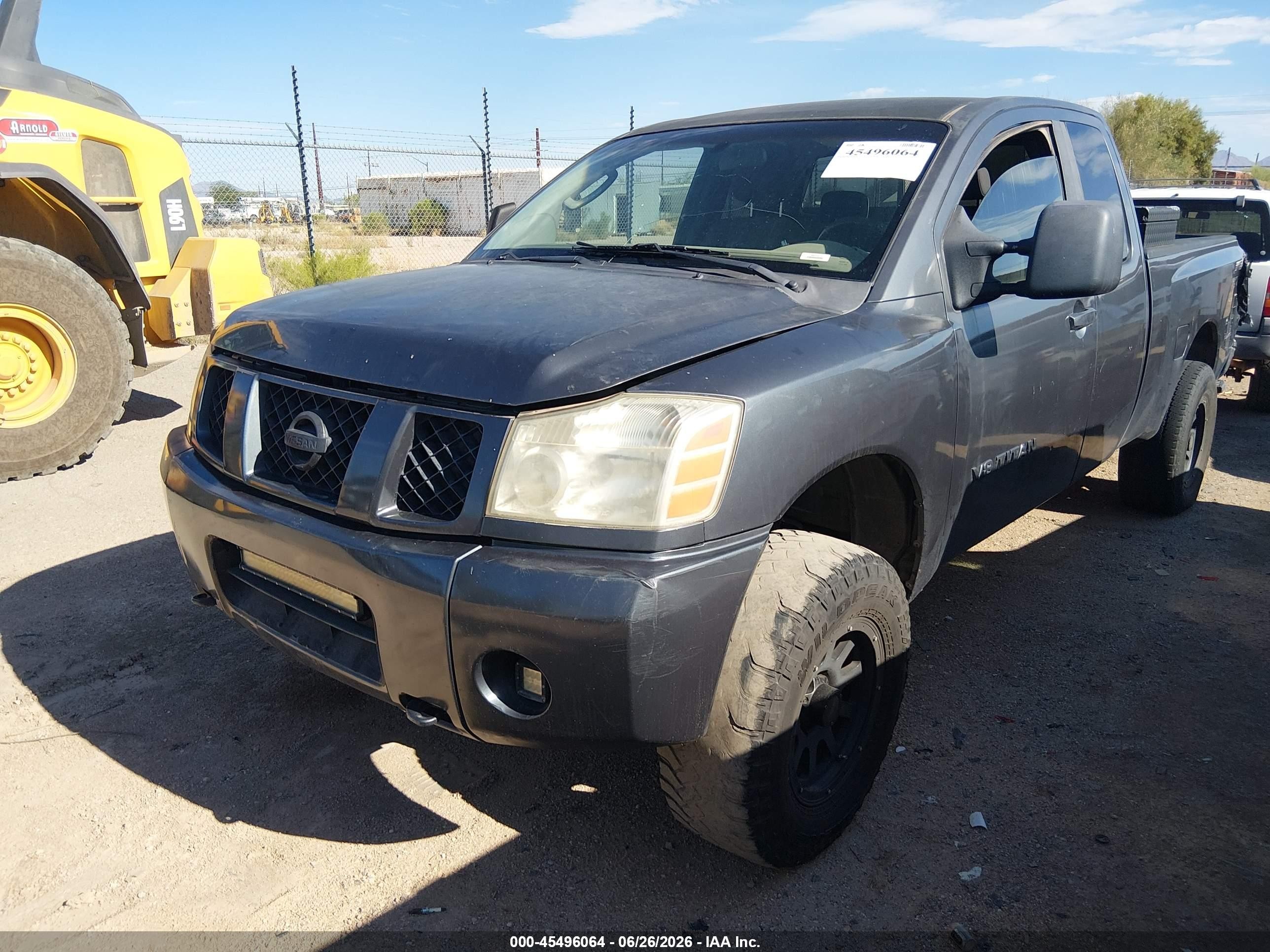 2006 Nissan Titan Xe Black vin: 1N6AA06B76N555546