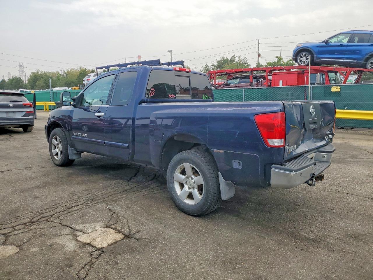 2006 Nissan Titan Xe Blue vin: 1N6AA06B76N555949