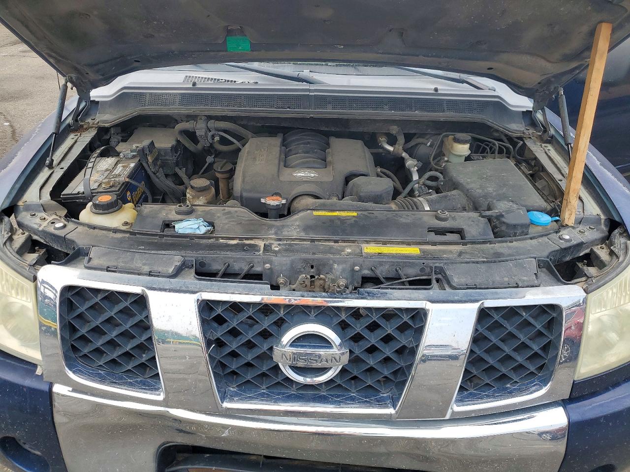 2006 Nissan Titan Xe Blue vin: 1N6AA06B76N555949