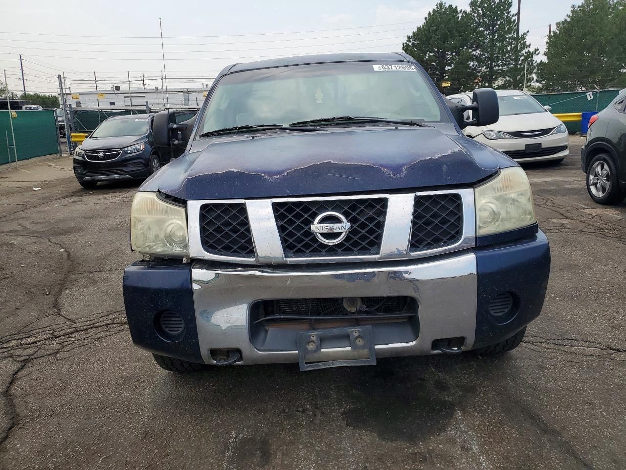 2006 Nissan Titan Xe Blue vin: 1N6AA06B76N555949
