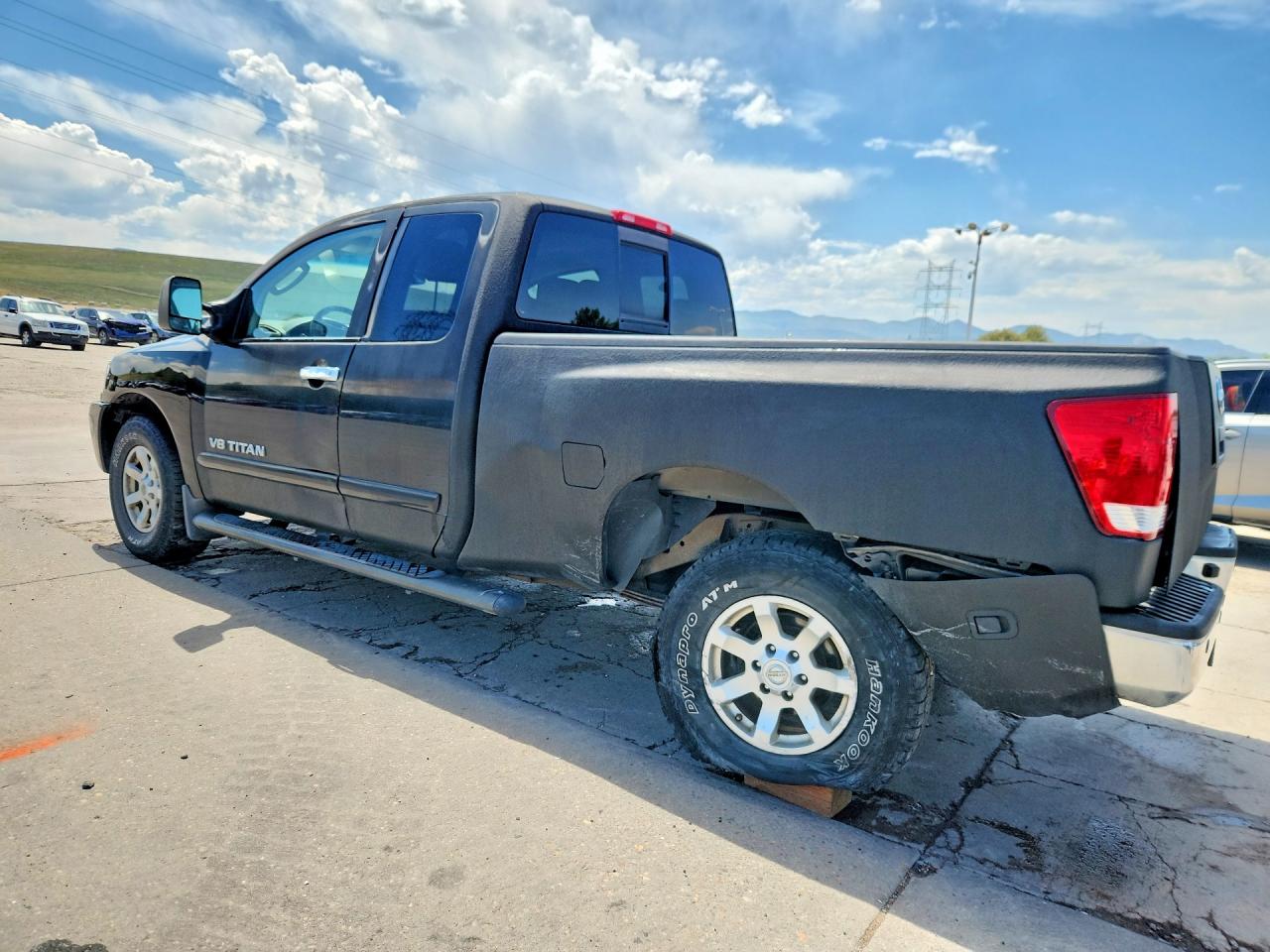 2007 Nissan Titan Xe Black vin: 1N6AA06B77N204038