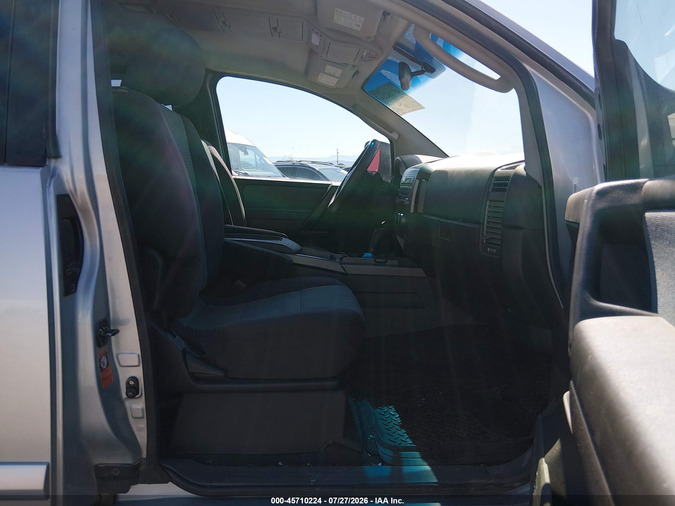2005 Nissan Titan Se Silver vin: 1N6AA06B85N542464