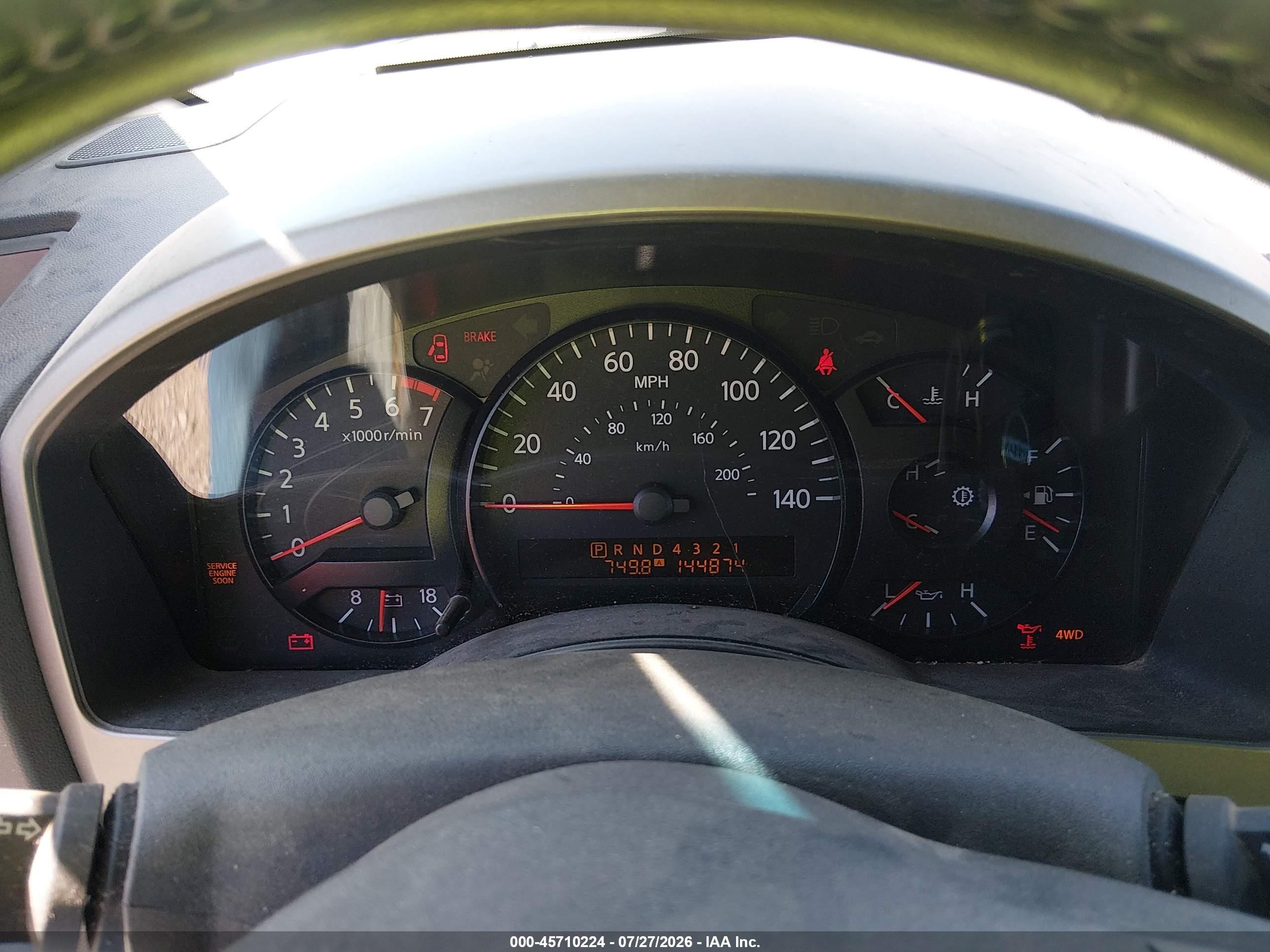 2005 Nissan Titan Se Silver vin: 1N6AA06B85N542464