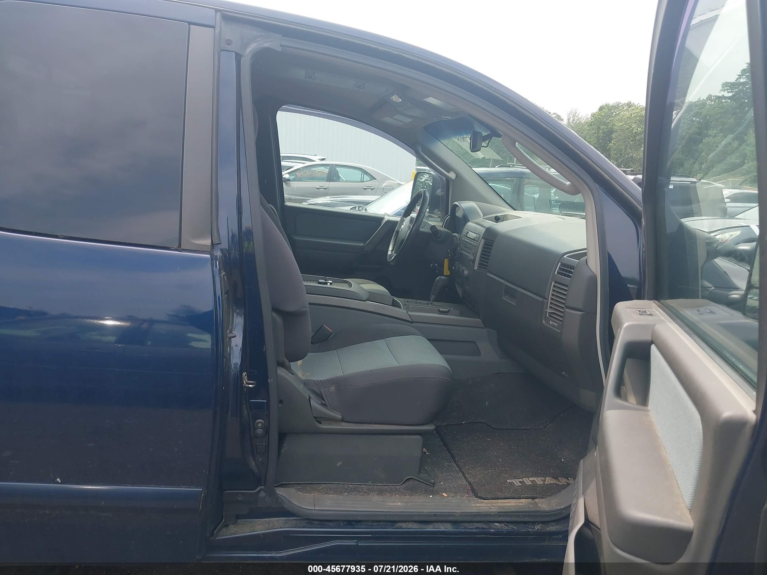 2006 Nissan Titan Se Blue vin: 1N6AA06B86N505934