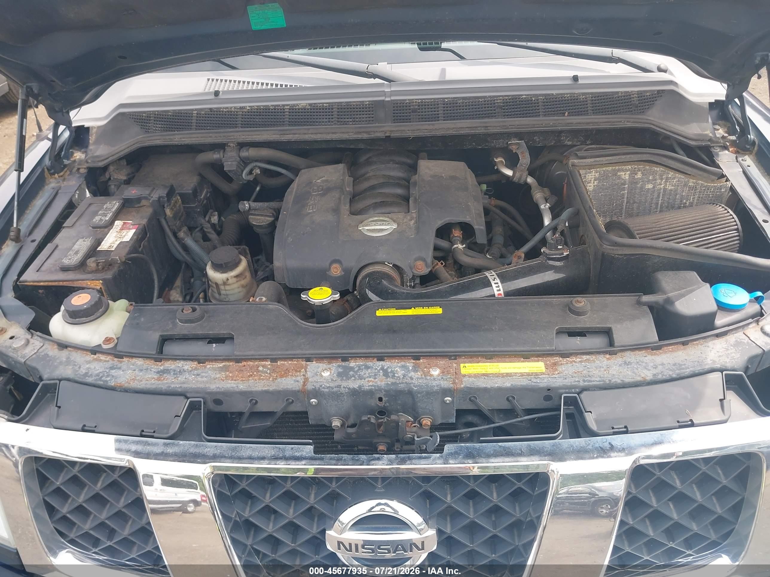2006 Nissan Titan Se Blue vin: 1N6AA06B86N505934
