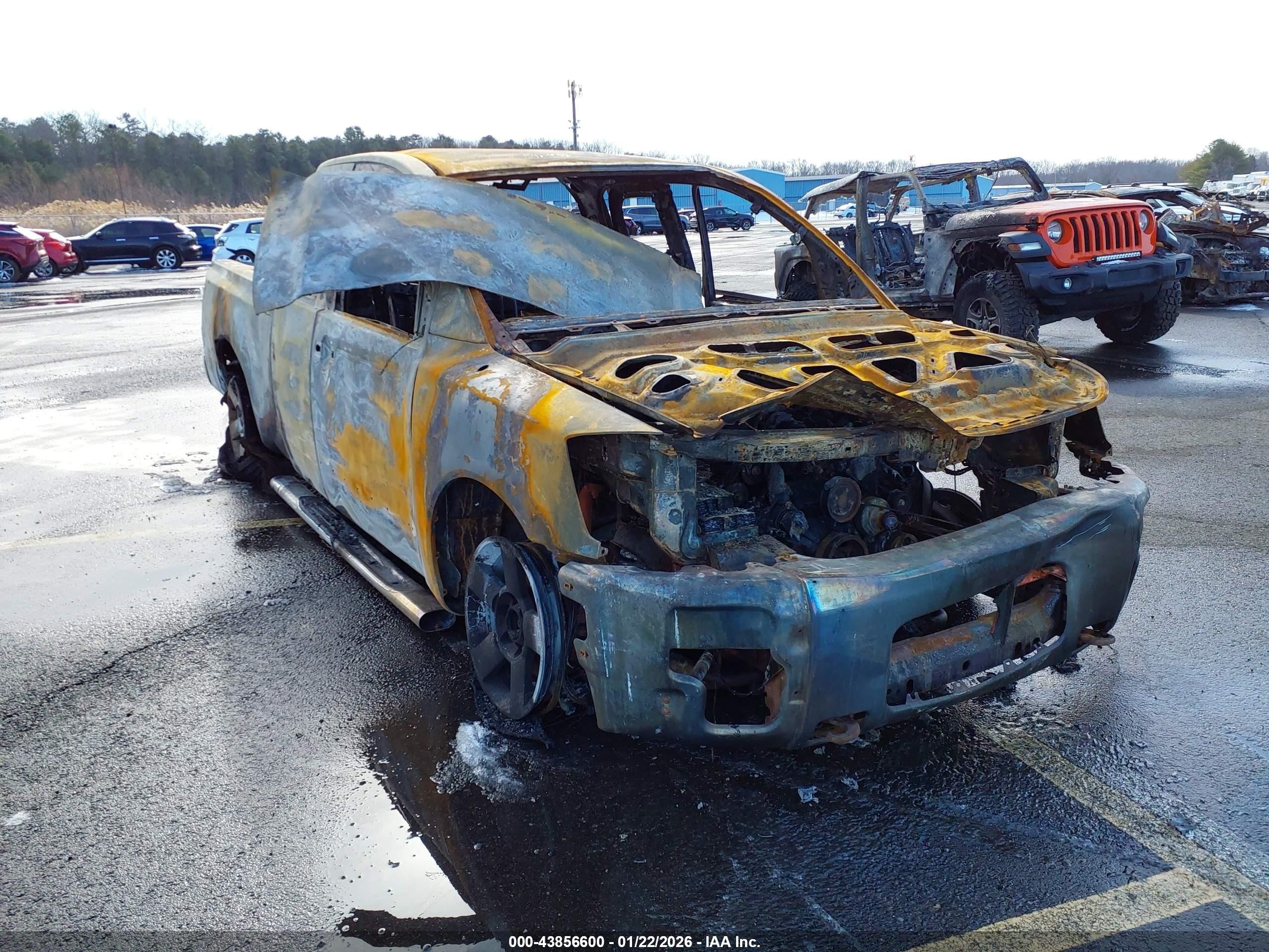 2006 Nissan Titan Se Красный vin: 1N6AA06B86N553224