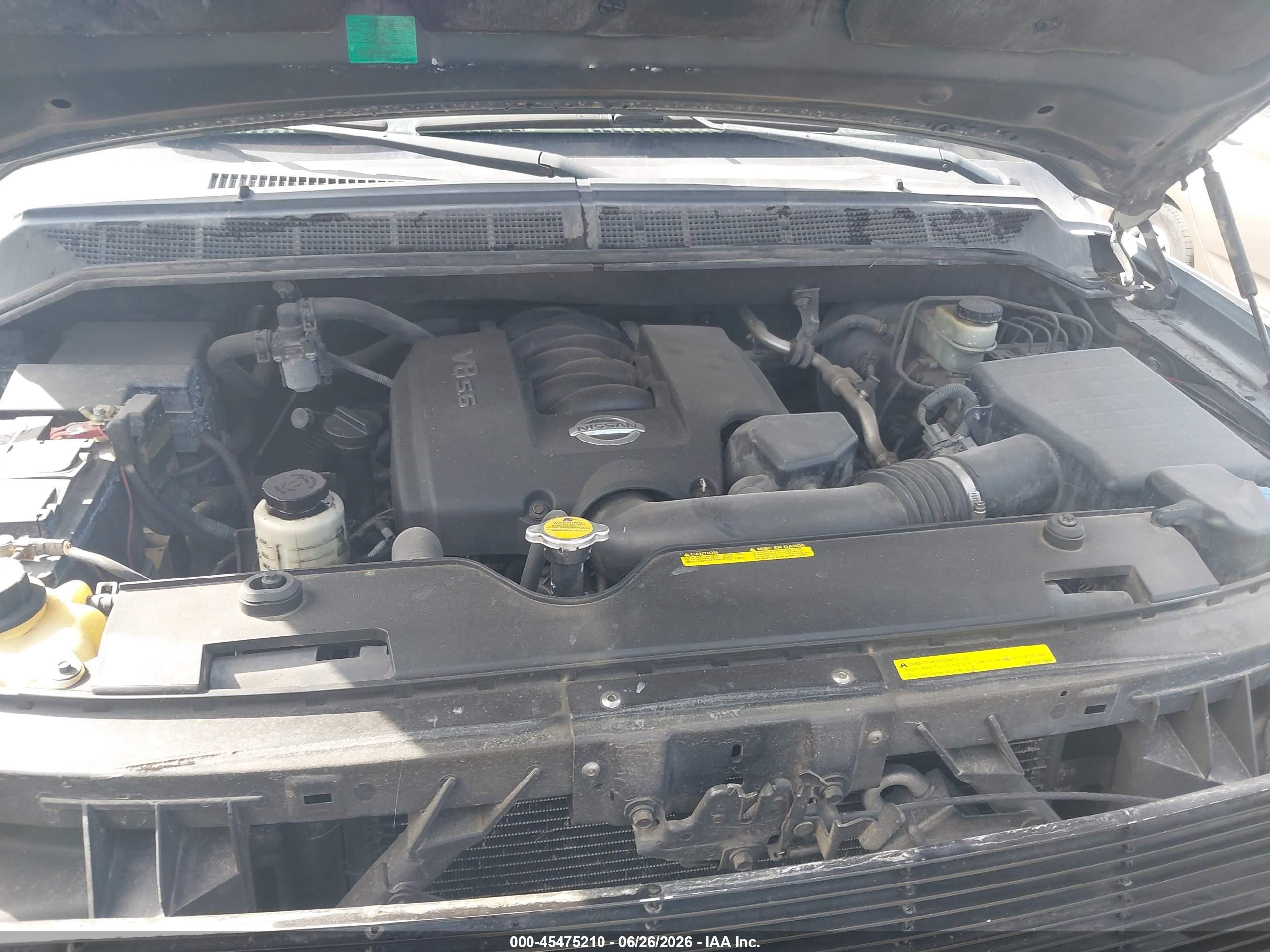 2004 Nissan Titan Se Черный vin: 1N6AA06B94N519872