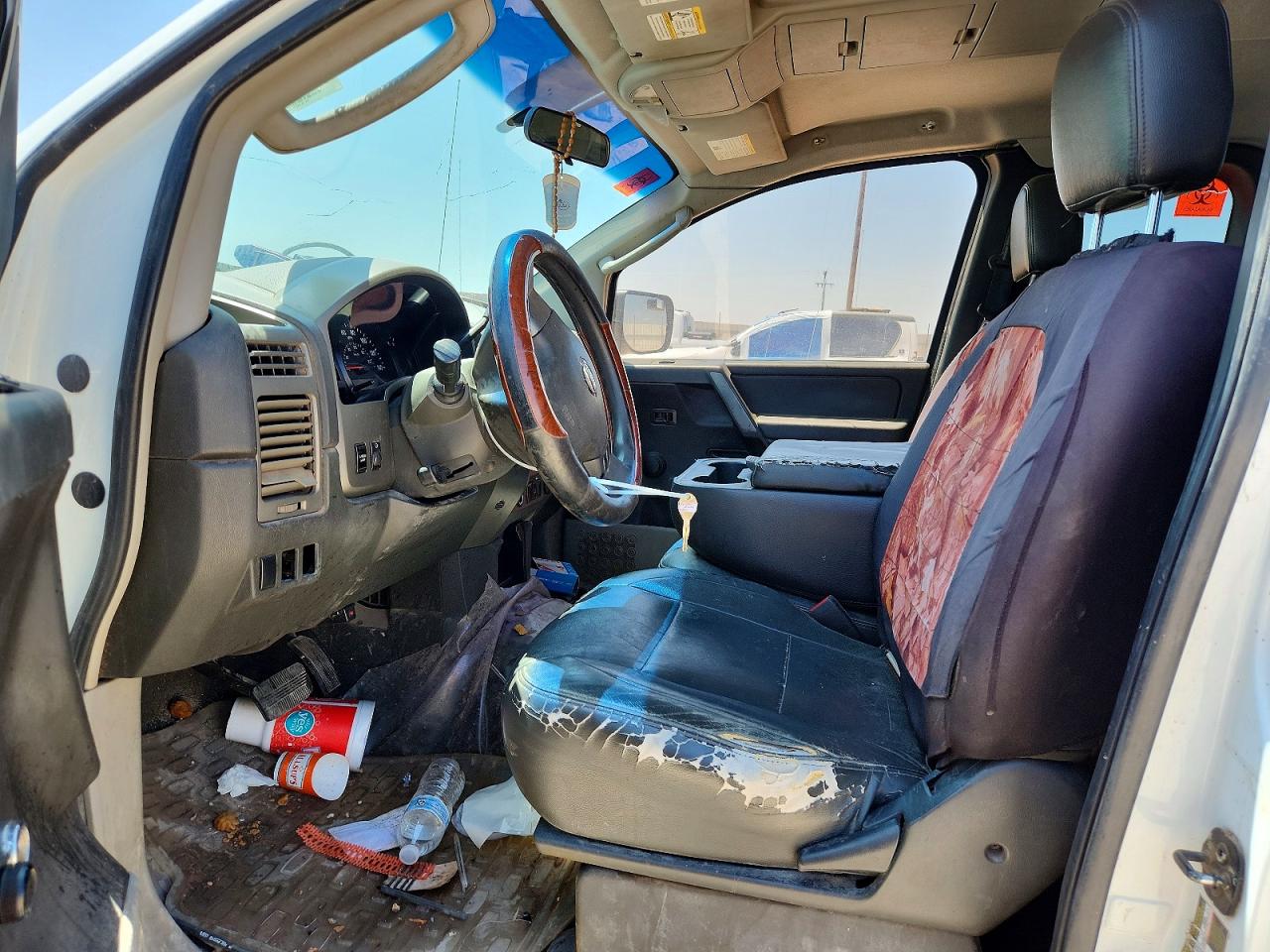 2004 Nissan Titan Pro-4x Ffv Белый vin: 1N6AA06B94N531231