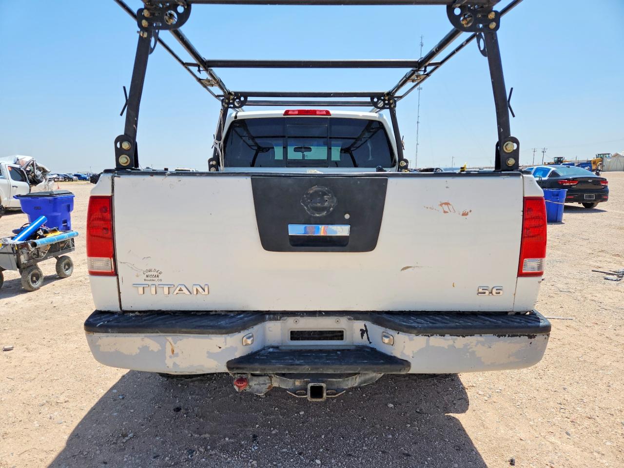 2004 Nissan Titan Pro-4x Ffv Белый vin: 1N6AA06B94N531231
