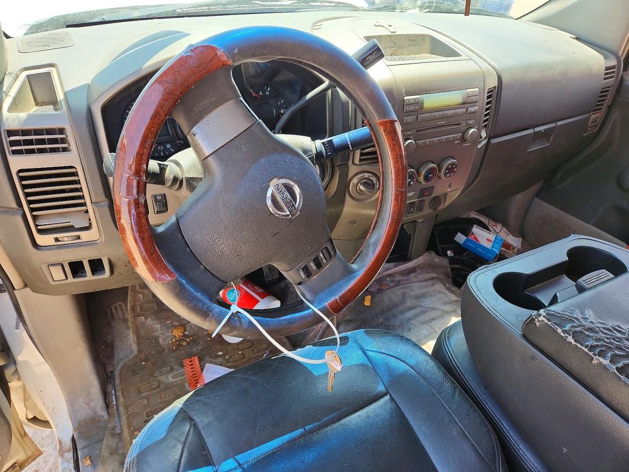 2004 Nissan Titan Pro-4x Ffv Белый vin: 1N6AA06B94N531231