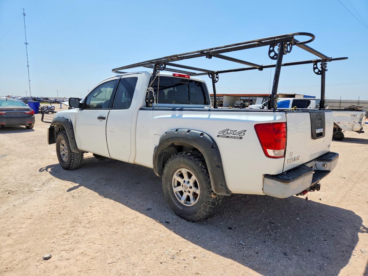 2004 Nissan Titan Pro-4x Ffv Белый vin: 1N6AA06B94N531231