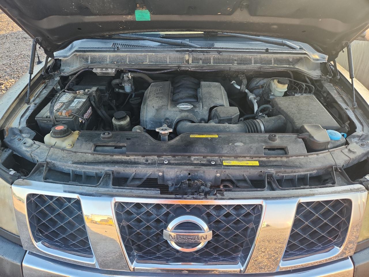 2004 Nissan Titan Xe Gray vin: 1N6AA06BX4N513370