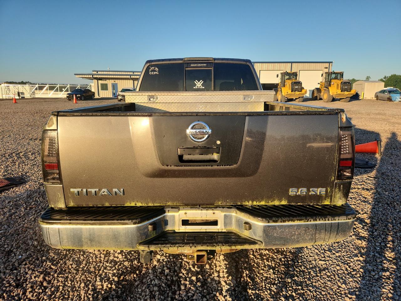 2004 Nissan Titan Xe Gray vin: 1N6AA06BX4N513370