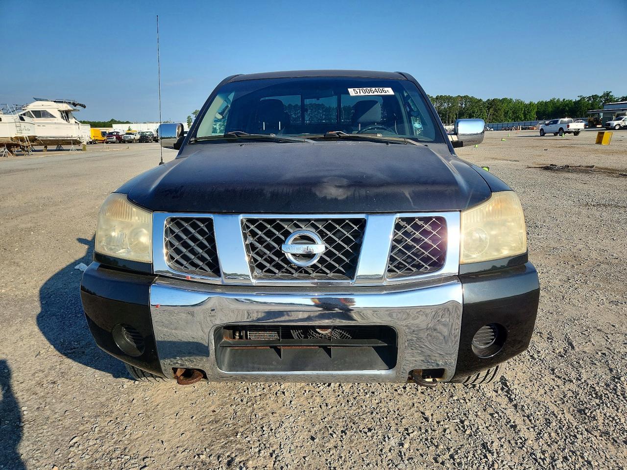 2004 Nissan Titan Xe Black vin: 1N6AA06BX4N557885