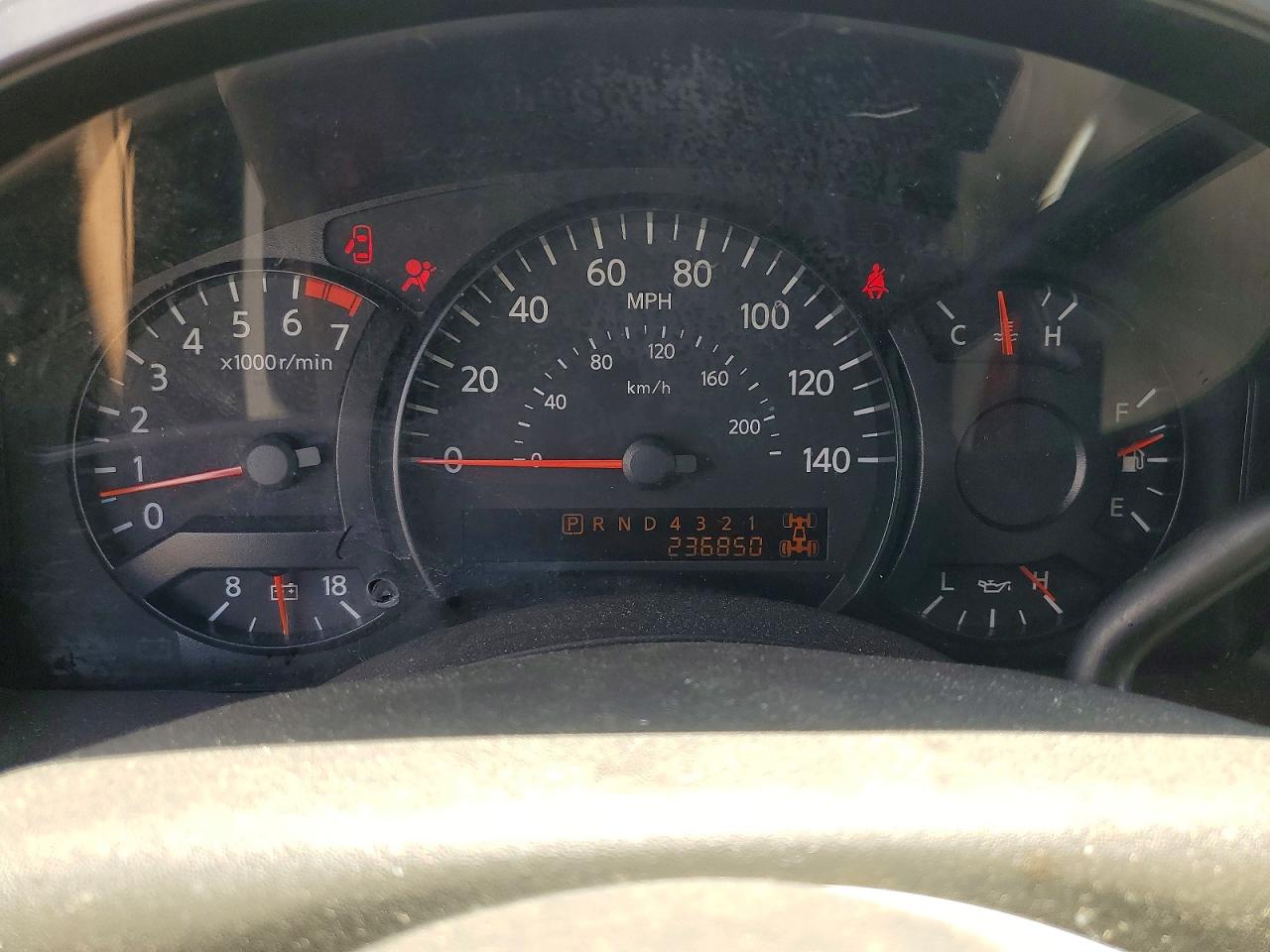 2004 Nissan Titan Xe Black vin: 1N6AA06BX4N581524