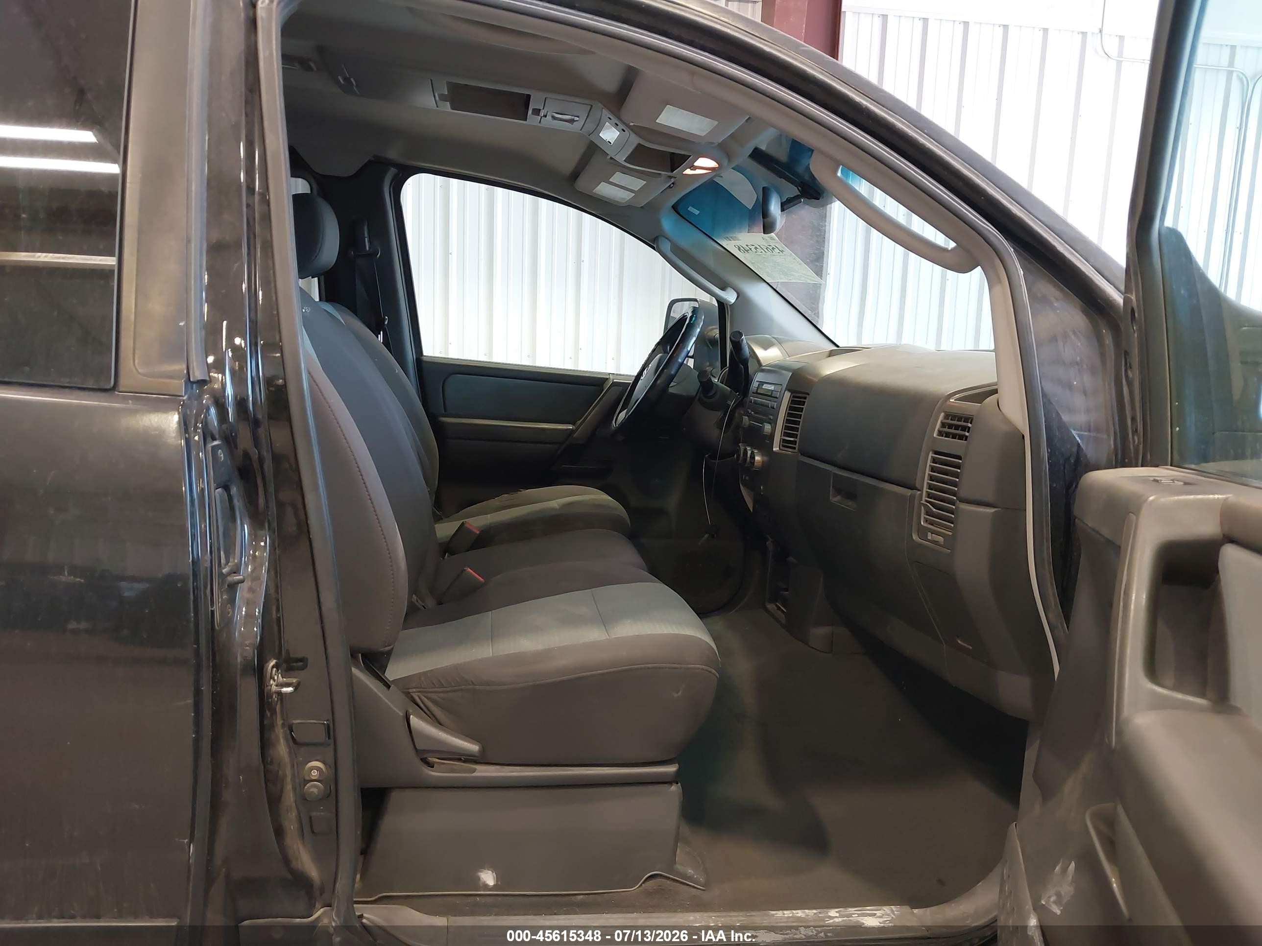2005 Nissan Titan Se Black vin: 1N6AA06BX5N565731