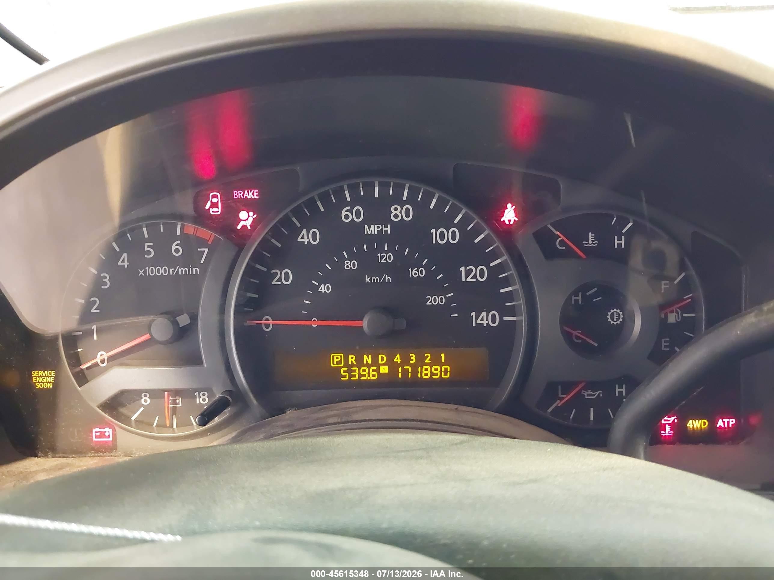 2005 Nissan Titan Se Black vin: 1N6AA06BX5N565731