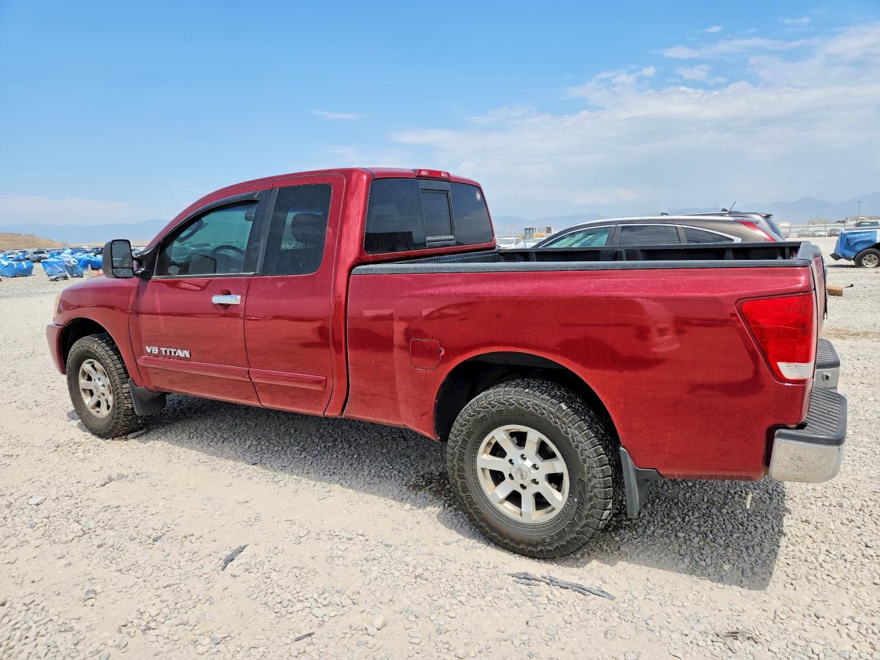 2006 Nissan Titan Xe Burgundy vin: 1N6AA06BX6N500072