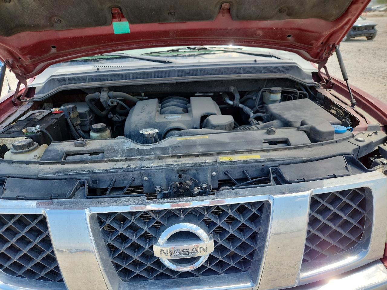 2006 Nissan Titan Xe Burgundy vin: 1N6AA06BX6N500072