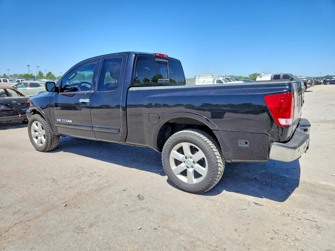 2008 Nissan Titan Xe Black vin: 1N6AA06C18N302959