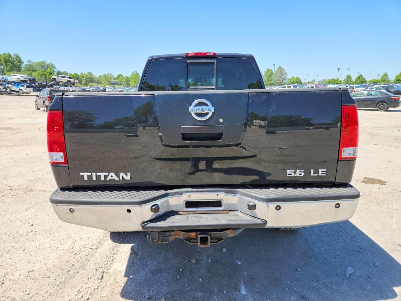 2008 Nissan Titan Xe Black vin: 1N6AA06C18N302959