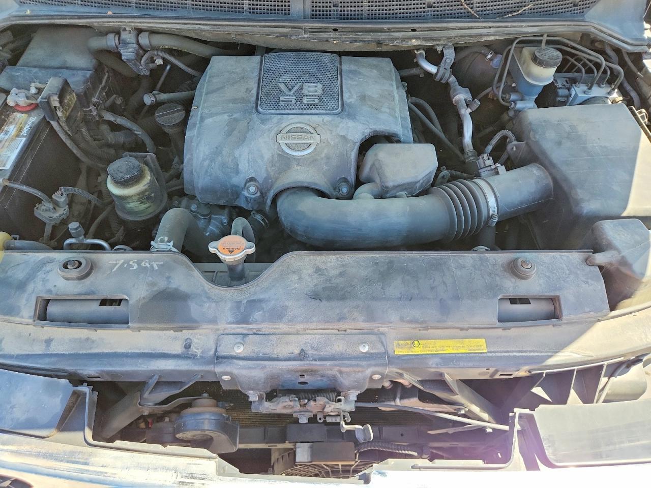 2008 Nissan Titan Xe Black vin: 1N6AA06C18N302959