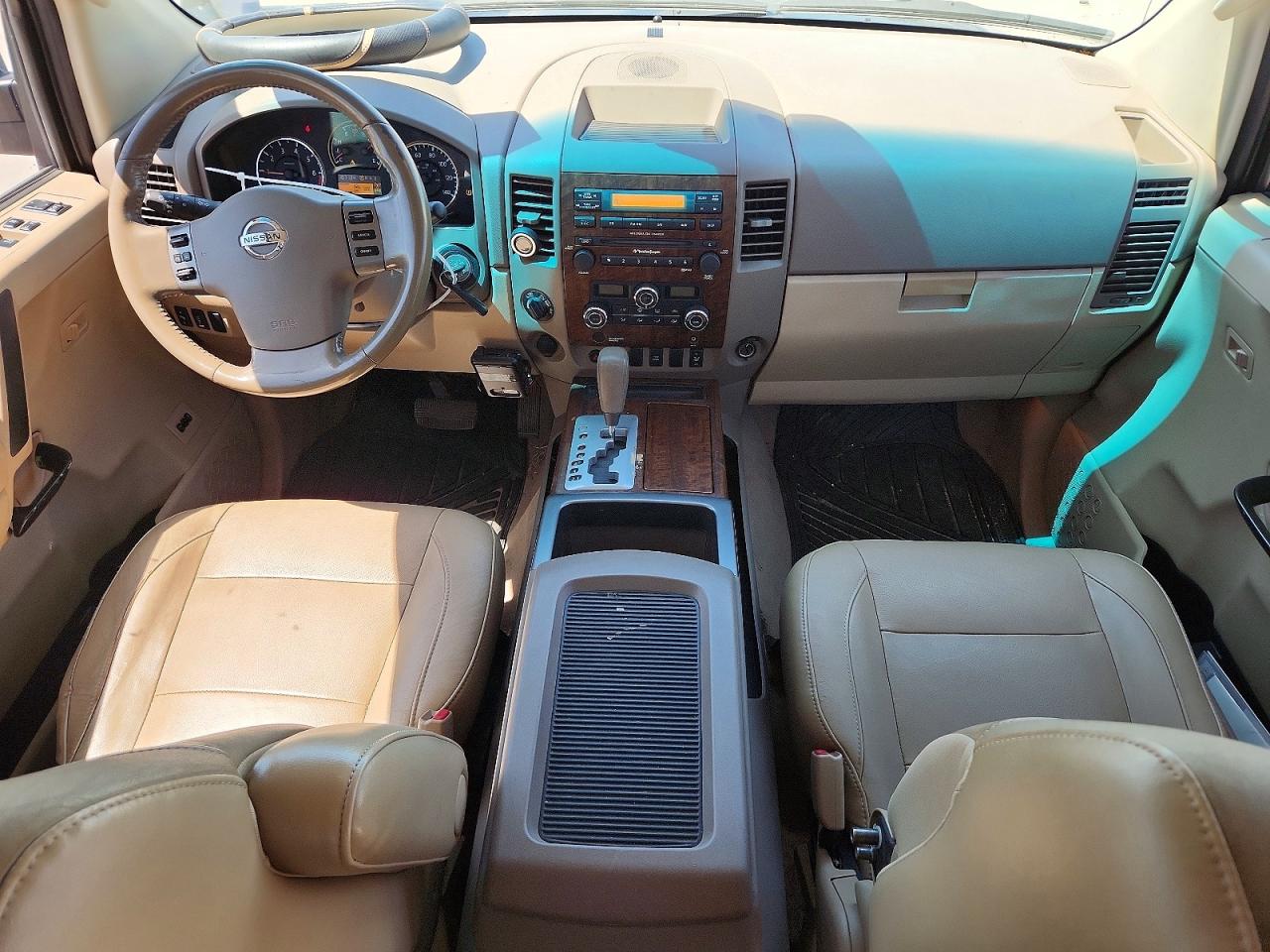 2008 Nissan Titan Xe Black vin: 1N6AA06C18N302959