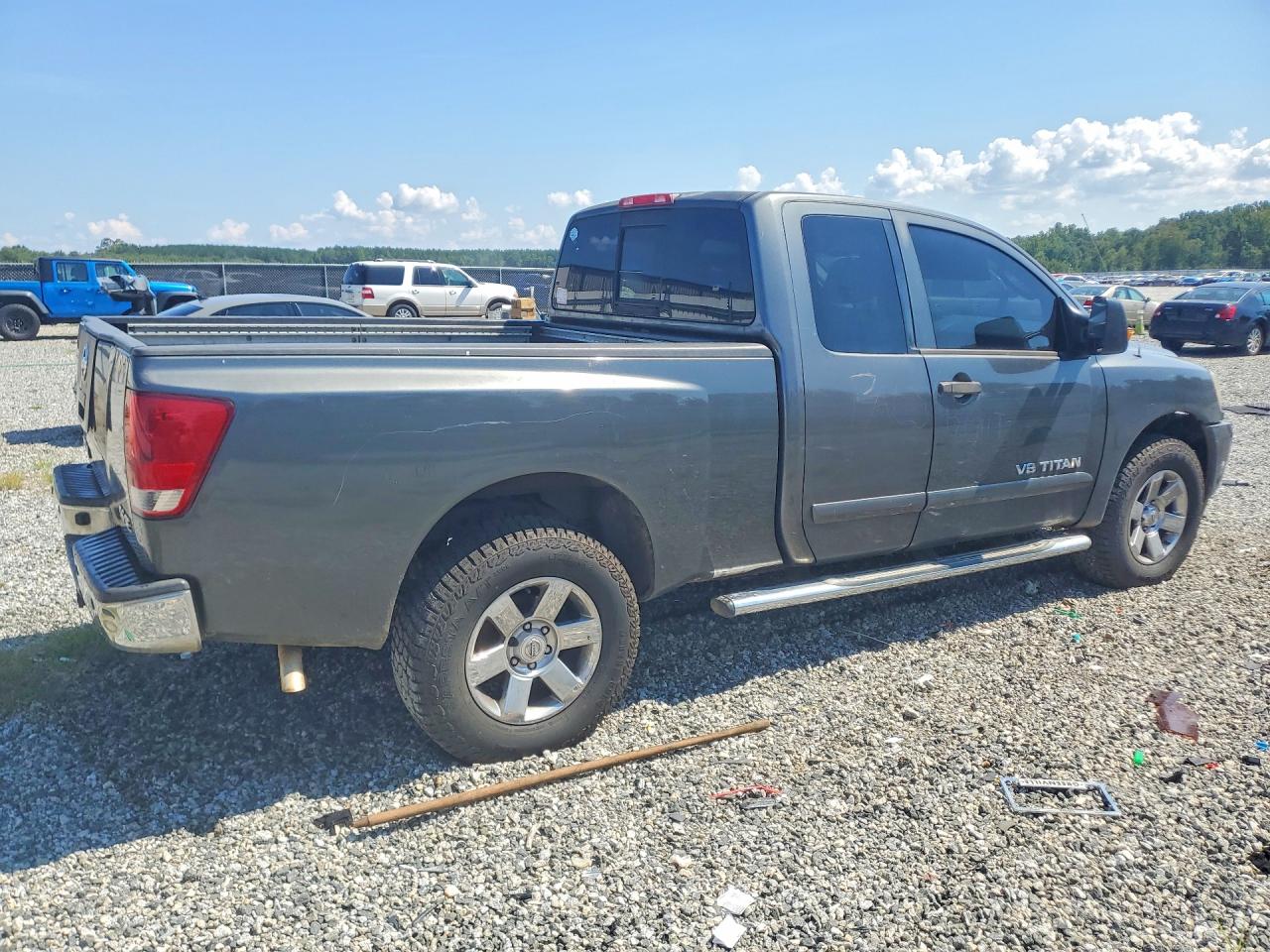 2008 Nissan Titan Xe Charcoal vin: 1N6AA06C18N336531