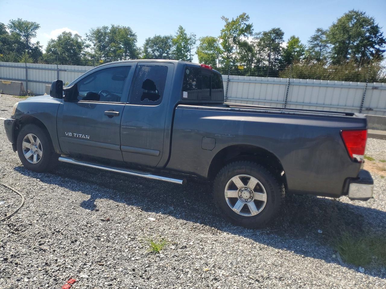 2008 Nissan Titan Xe Charcoal vin: 1N6AA06C18N336531