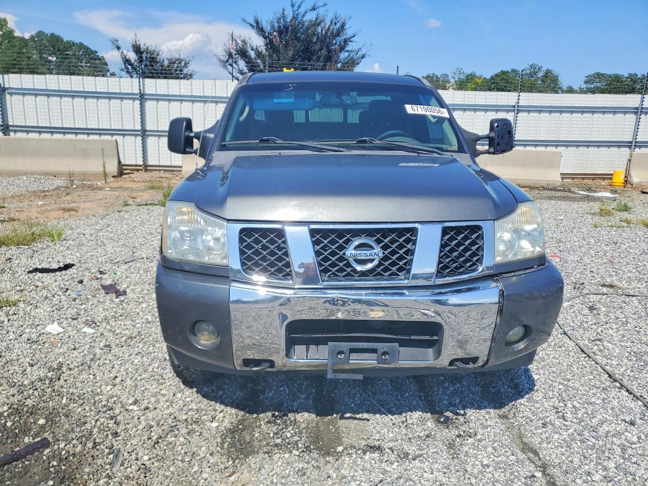 2008 Nissan Titan Xe Charcoal vin: 1N6AA06C18N336531