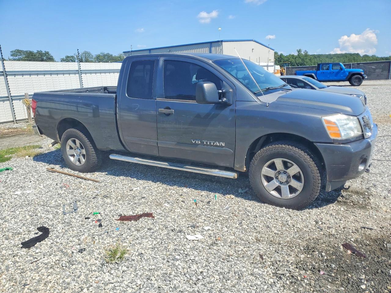 2008 Nissan Titan Xe Charcoal vin: 1N6AA06C18N336531