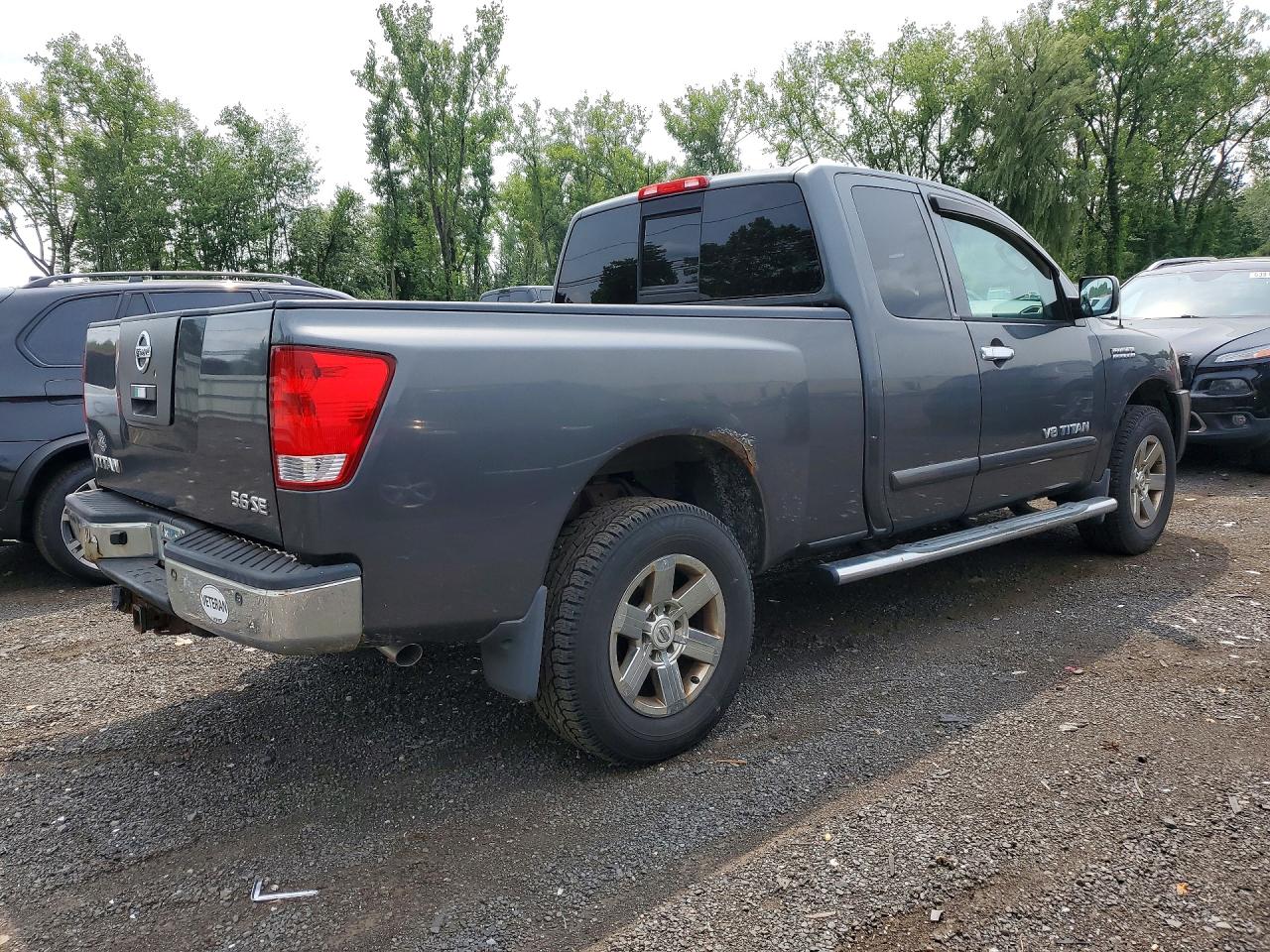 2009 Nissan Titan Xe Gray vin: 1N6AA06C39N315200