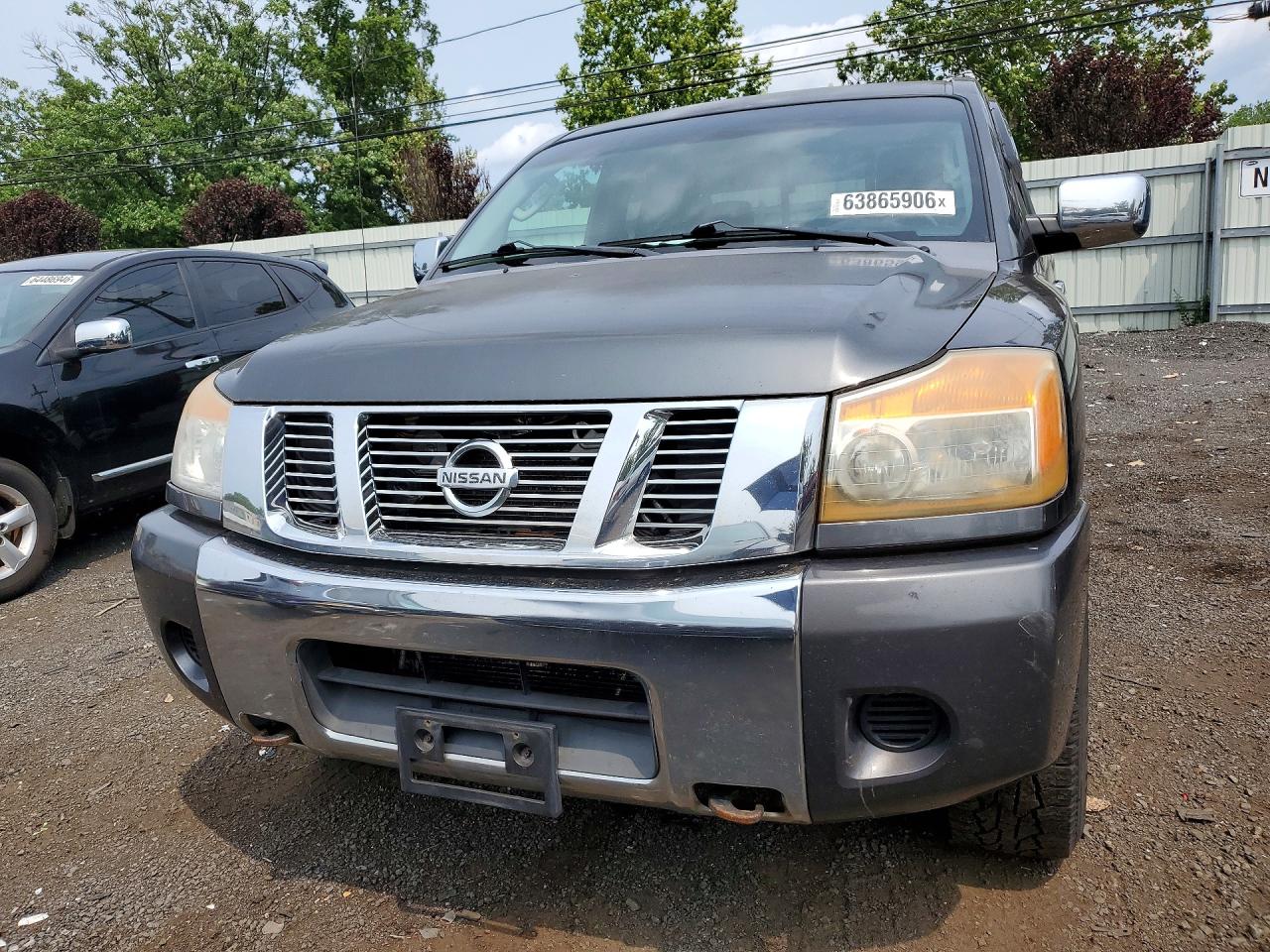 2009 Nissan Titan Xe Gray vin: 1N6AA06C39N315200