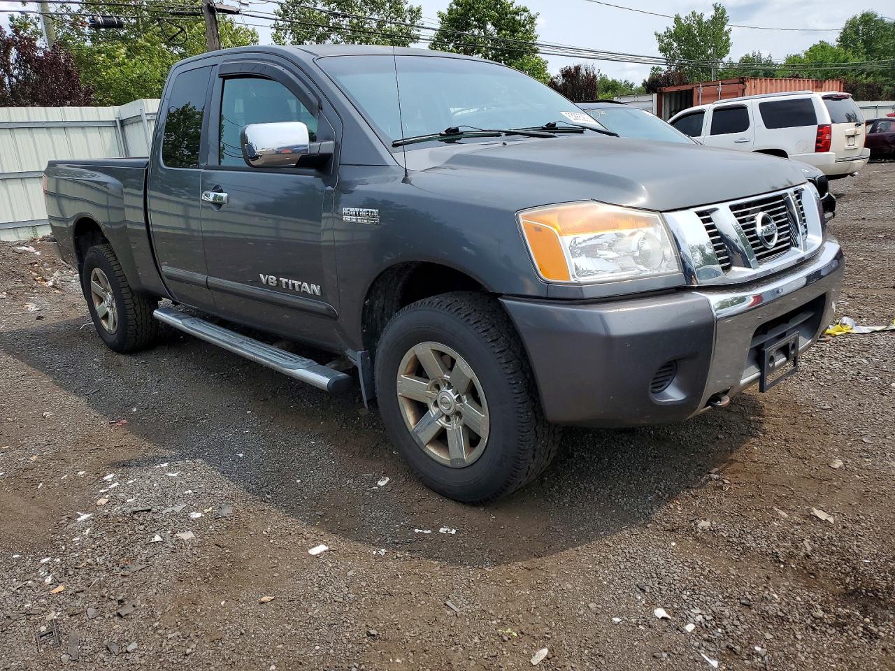 2009 Nissan Titan Xe Gray vin: 1N6AA06C39N315200