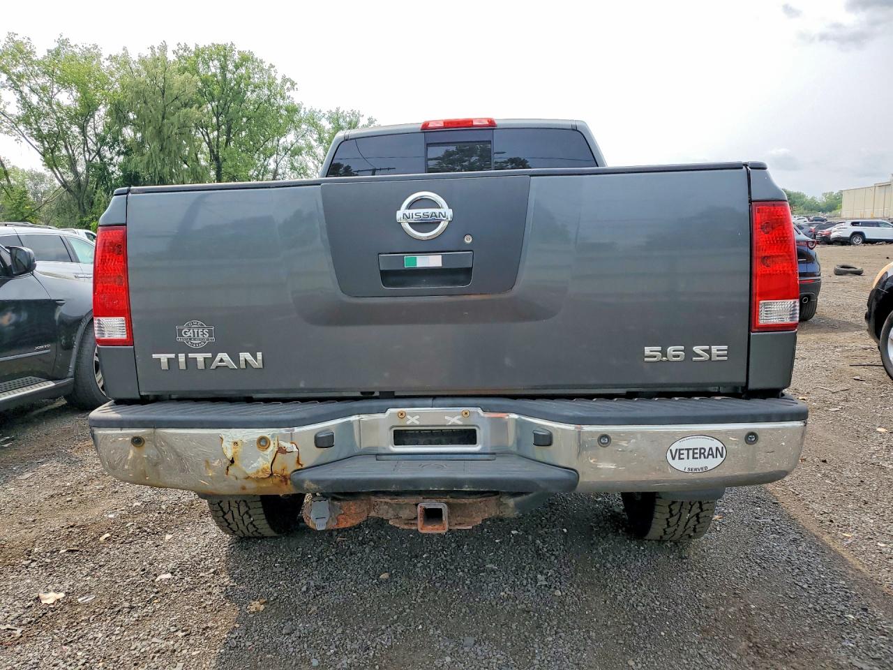 2009 Nissan Titan Xe Gray vin: 1N6AA06C39N315200