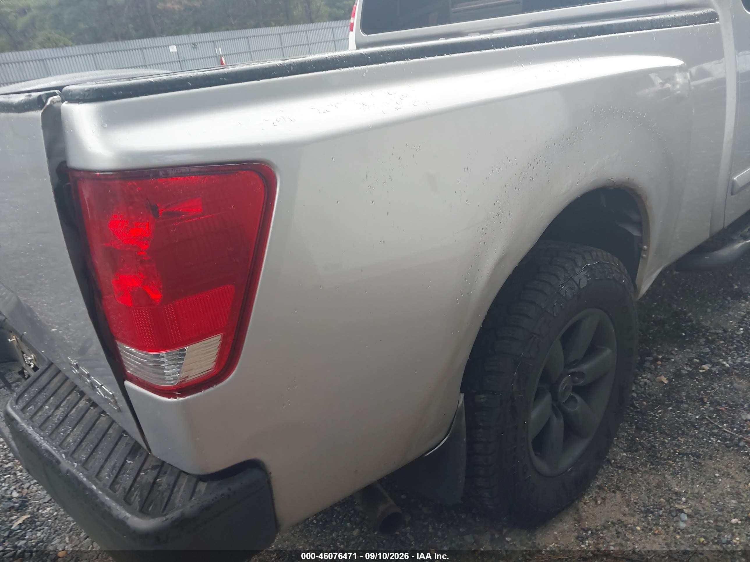 2009 Nissan Titan Se Silver vin: 1N6AA06C69N313523