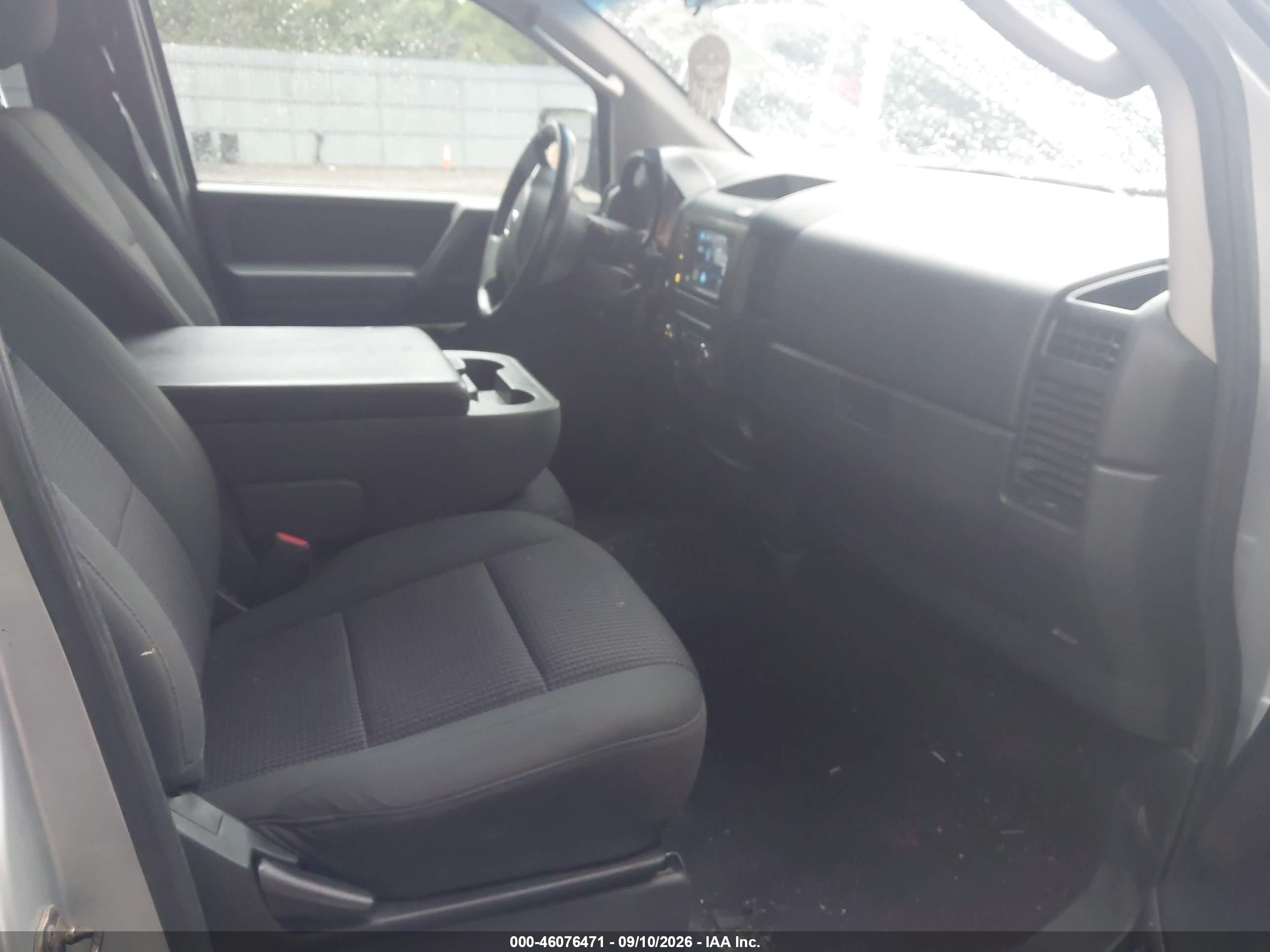 2009 Nissan Titan Se Silver vin: 1N6AA06C69N313523