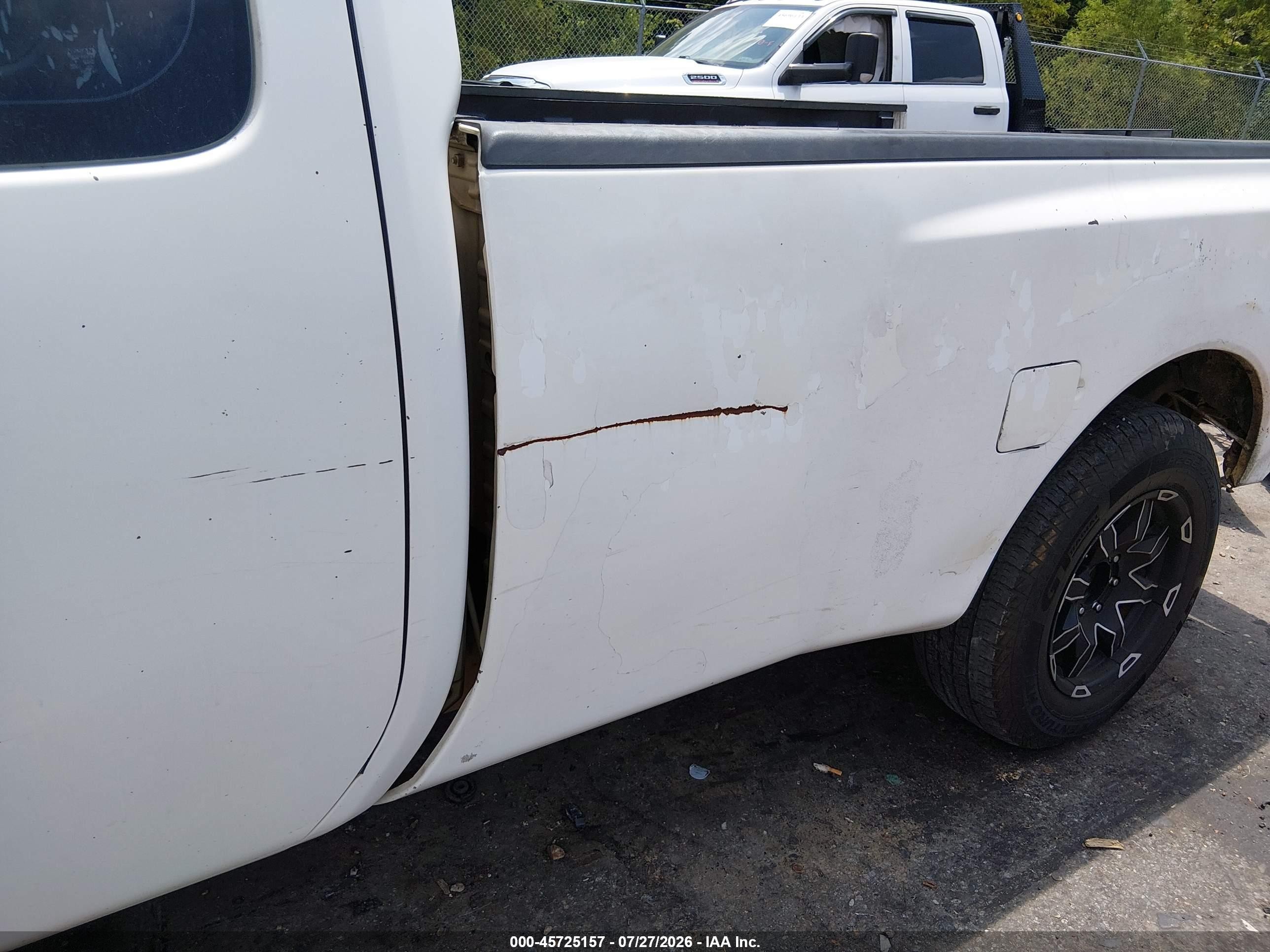 2008 Nissan Titan Xe White vin: 1N6AA06E88N320103